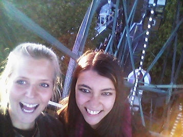 On the Ferris Wheel!!