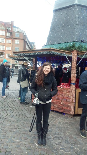 Elise at the Christmas Markets